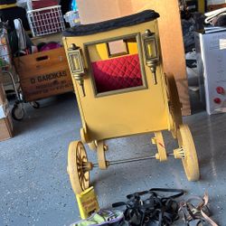 American Girl Felicity Carriage 