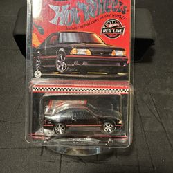 Hot Wheels RED LINE CLUB EXCLUSIVE 1993 FORD MUSTANG COBRA R 2022 w/ PATCH & PIN