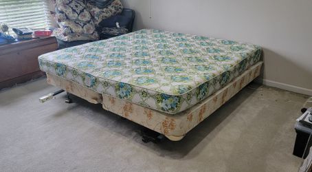 Free King size bed w frame