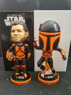 Brandon Crawford Star Wars bobblehead LOT of 2