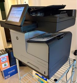 Copier Printer HP Officejet Enterprise Color Flow MFP X585