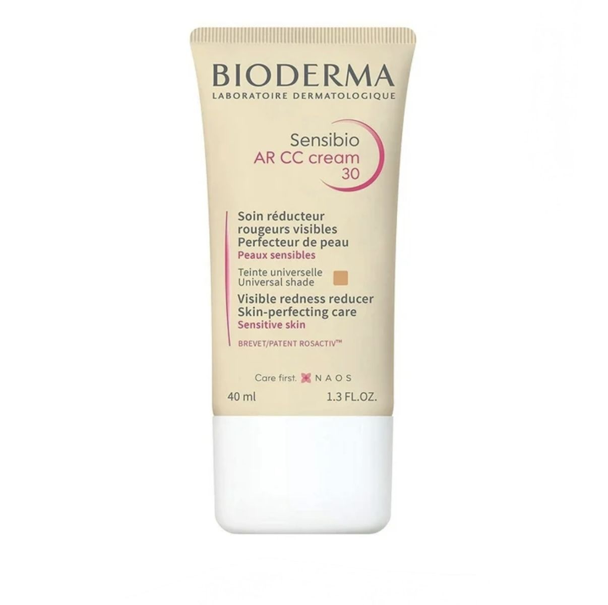 Bioderma Sensibio AR CC Cream 30 Visible Redness Reducer Universal Shade New