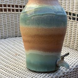 Clay And Copper Water Dispenser 