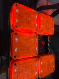 Pi-Lit sequence road lights / magnetic