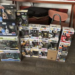 Funko Lot Marvel Pocahontas Captain America Dexter