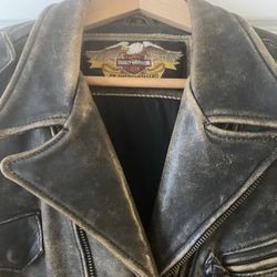 Vintage Harley Davidson Leather Jacket