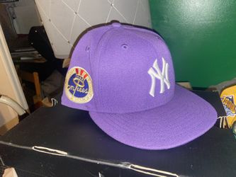 New York Yankee Purple Fitted 