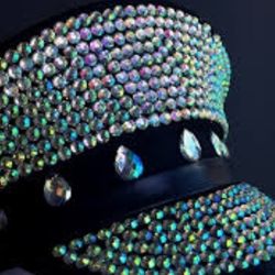Rhinestone Steampunk Hat