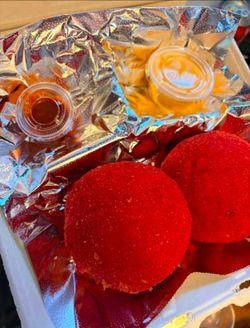 Red Hot Cheetoh balls