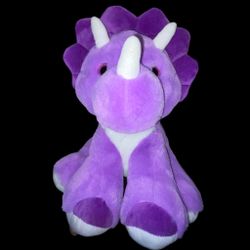 Round 1 Plushie Purple Dino