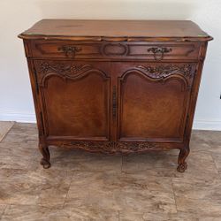 Antique Cabinet Sideboard Dresser 