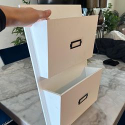 Wall-Mounted Mail & File Organizer