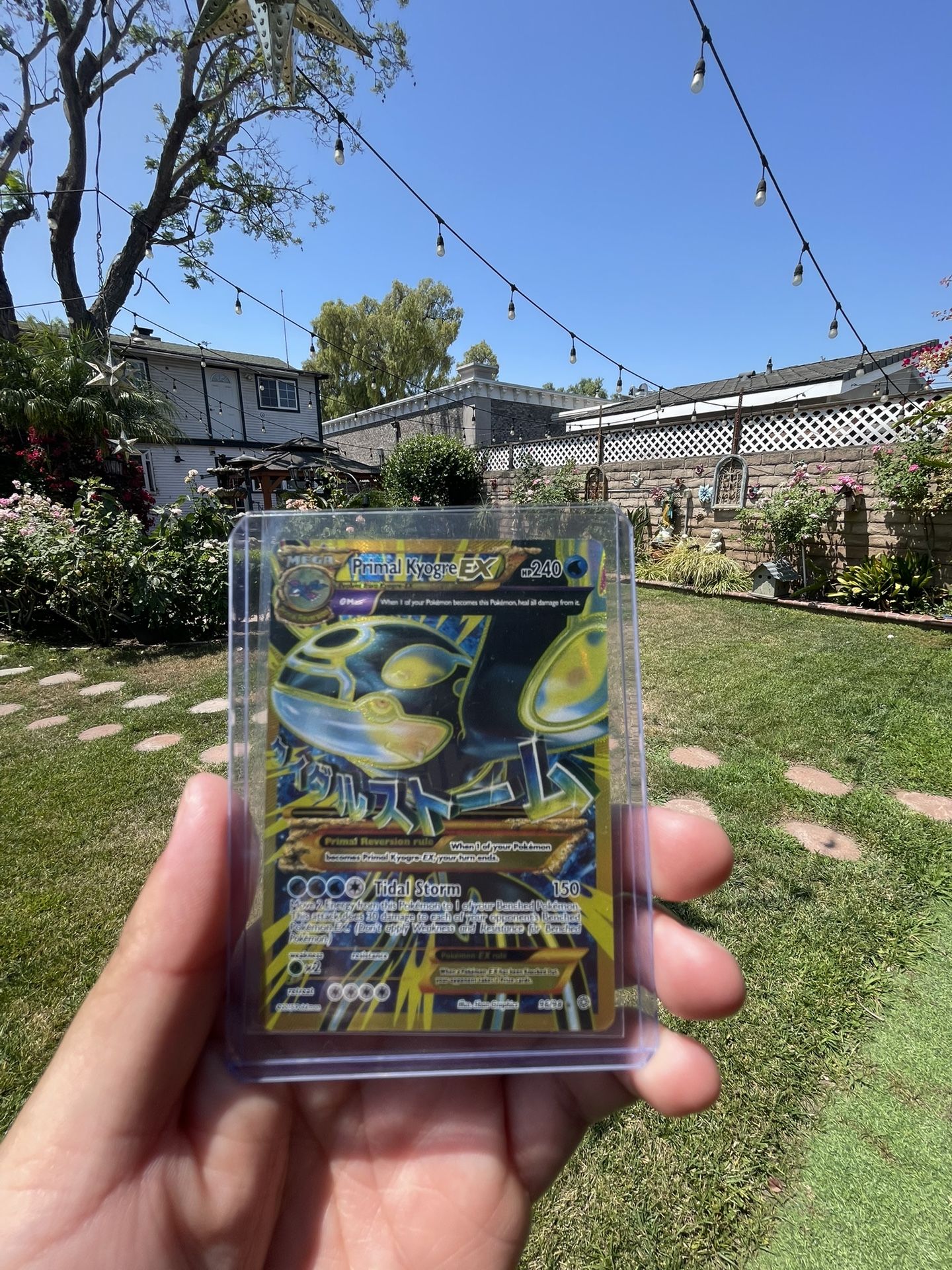 Primal Kyogre EX (Shiny Full Art)