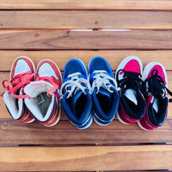 Kids Nike Air Jordan 1 High-Top Sneakers