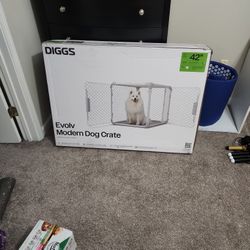 Diggs Evolv Dog Crate Large 42in