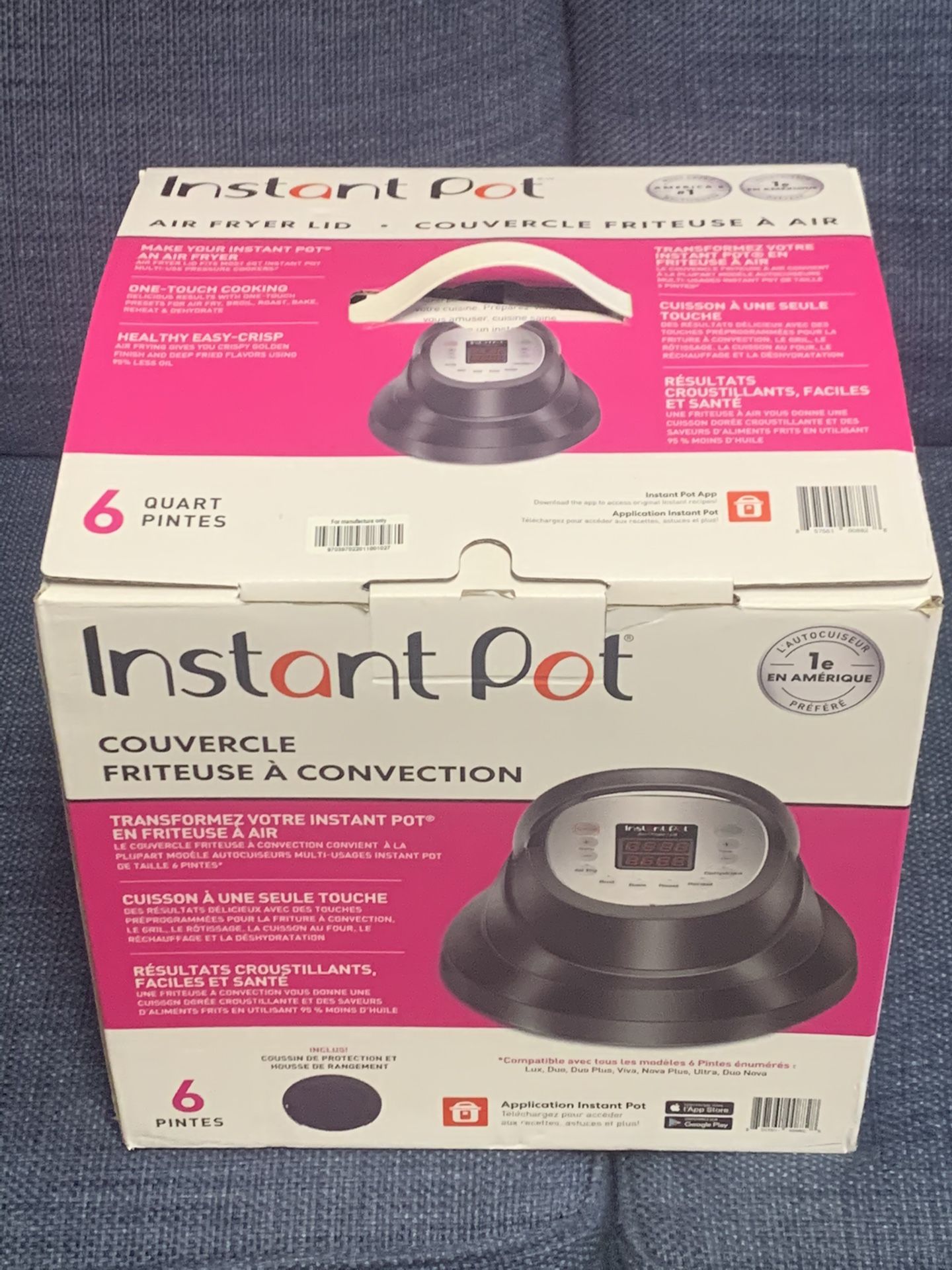 Instant pot air fryer