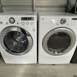 LG Washer And Gas Dryer 