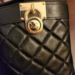 NEW Michael Kors Women's Genuine Leather Gloves Size L