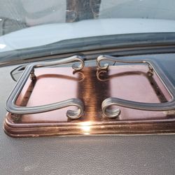 Mdesign Metal Guest Disposable Hand Towel Storage Tray