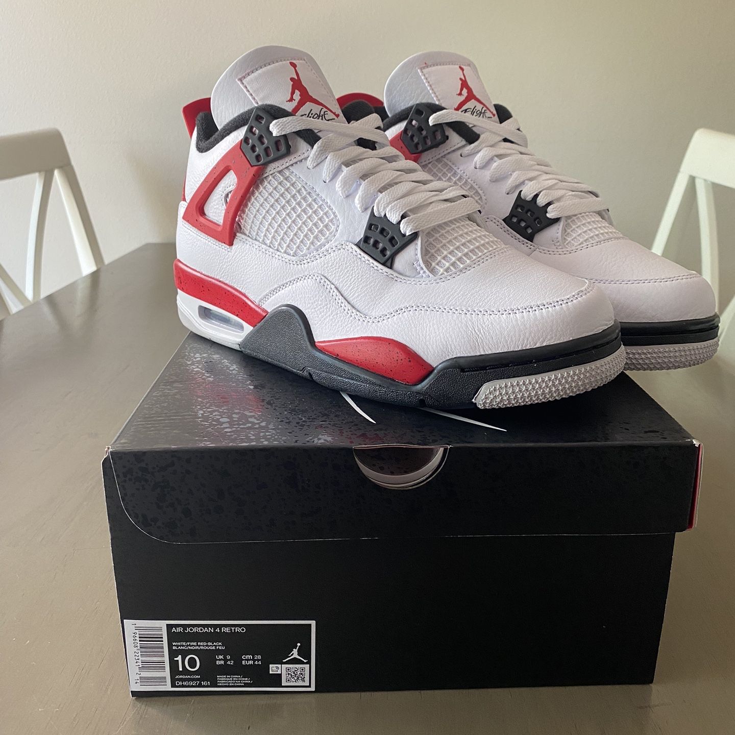 Unisex L V Supreme x Jordan 4 Retro Red for Sale in Portland, OR - OfferUp