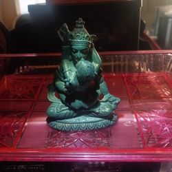 Vintage Hindu Deity Ganasha Also Known As Ganapati Or Ganesha Statue For Sale.