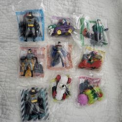 Batman The Animated Series  Complete Set Toys McDonald's 1993 Happy Meal 1 Extra