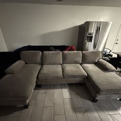 Grey Couch Set 