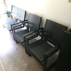 4 Piece Patio Set 