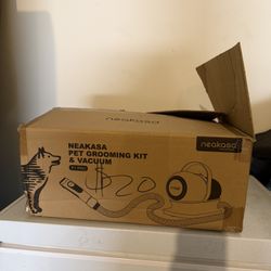 Pet Grooming Kit and vacuum