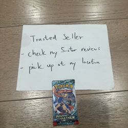 $5.50 each Pokemon Journey Together Booster Pack - 10 Cards/Pack - Random Art - SEALED