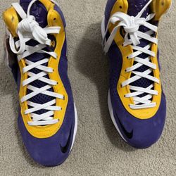 Size 11.5 - Nike LeBron 8 Lakers Brand New