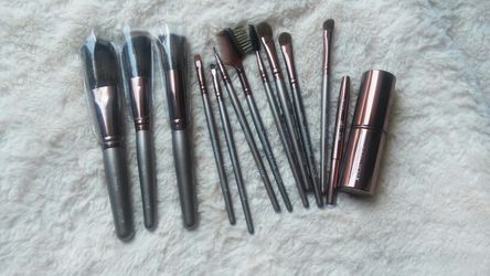 10 Pc Nicka K makeup brush set