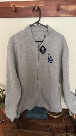 LA Dodgers Zip Up Sweater New With Tags L & XL 
