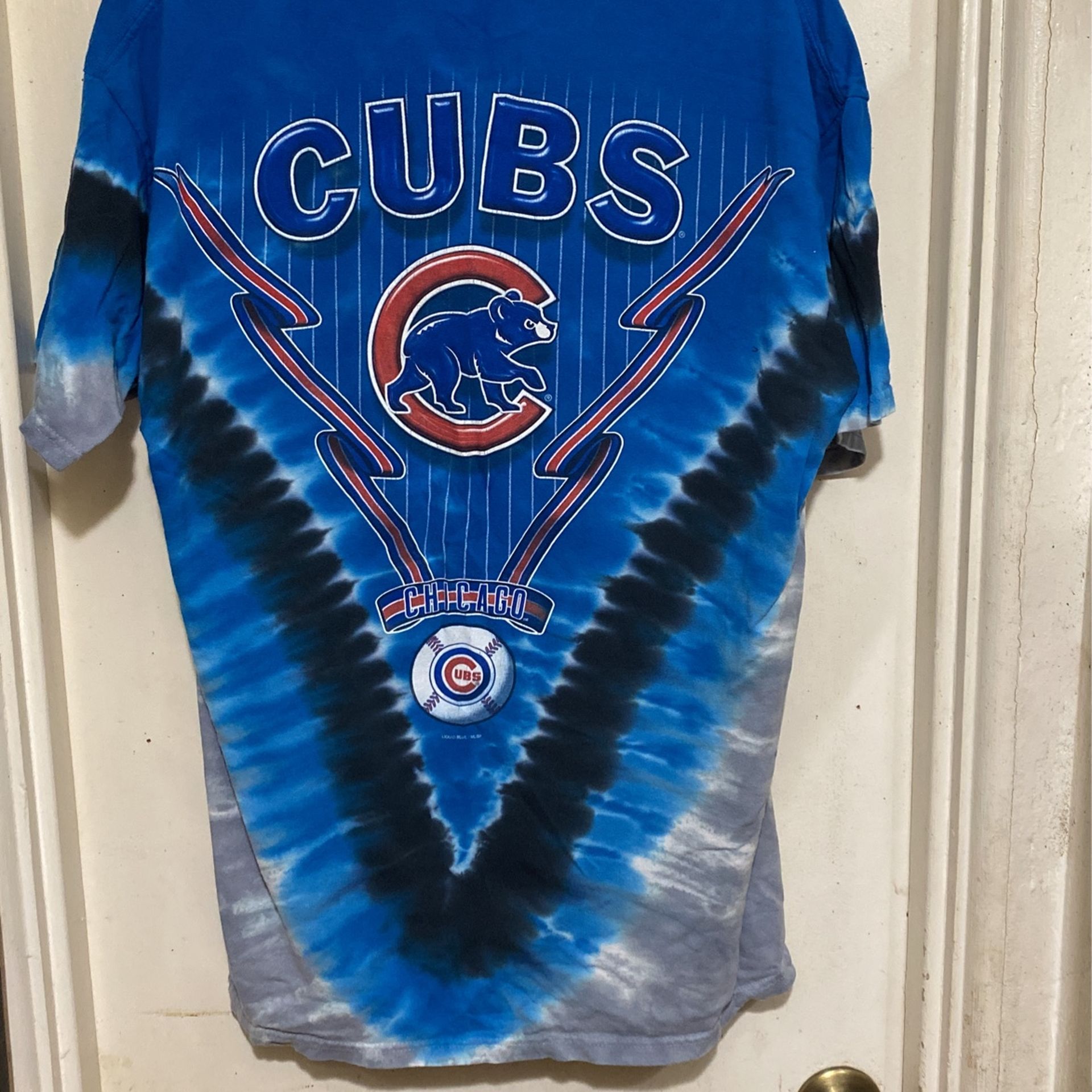 Chicago Cubs Baseball T-Shirt, XL/100% cotton