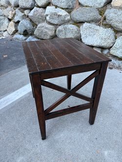 Cute brown end table