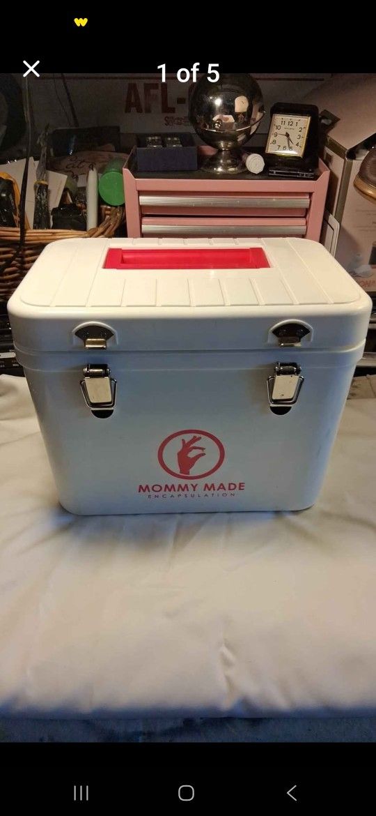 cooler for placenta never used