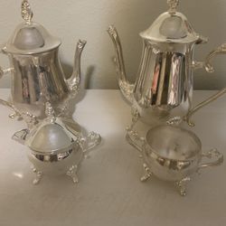 4 pieces silver plated not used as new