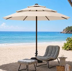 (NEW IN BOX) 10FT Patio Umbrella