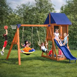 Outdoor Wooden Swing Brand New
