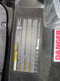Electric push mower
