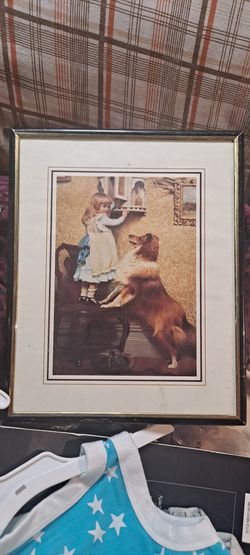 Picture Art Little And Dog