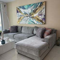 Grey Sectional From City Furniture 