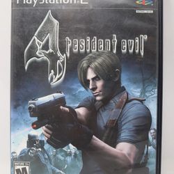 Resident Evil 4 Playstation 2 Game