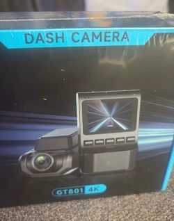 Ecomoment Dash Cam GT801 Front and Rear, 4k+1080P Dual Dash Camera for Cars, WiFi