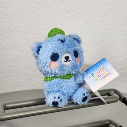 4" Plush Goals Bloo the Blueberry Bear Keychain Charm Plush