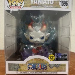 Yamato Funko Pop Glow in the Dark #1596 With Protective case