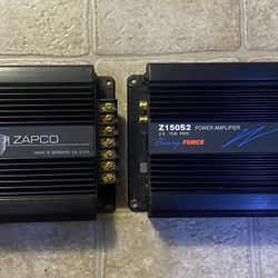 Old School Zapco  Amplifiers