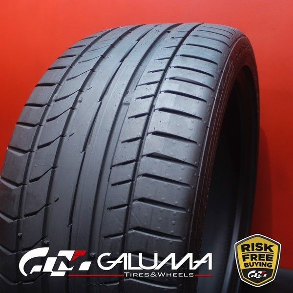 (One) Tire LikeNEW Continental ContiSportContact 5P 255/35ZR18 255/35/18 #85037