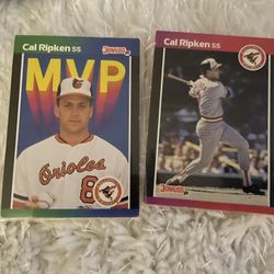 Cal Ripken Baseball Card Printing Error Bundle 