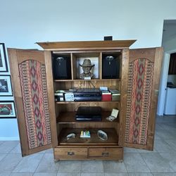 Extended Memorial Day Sale -Antique English Armoire